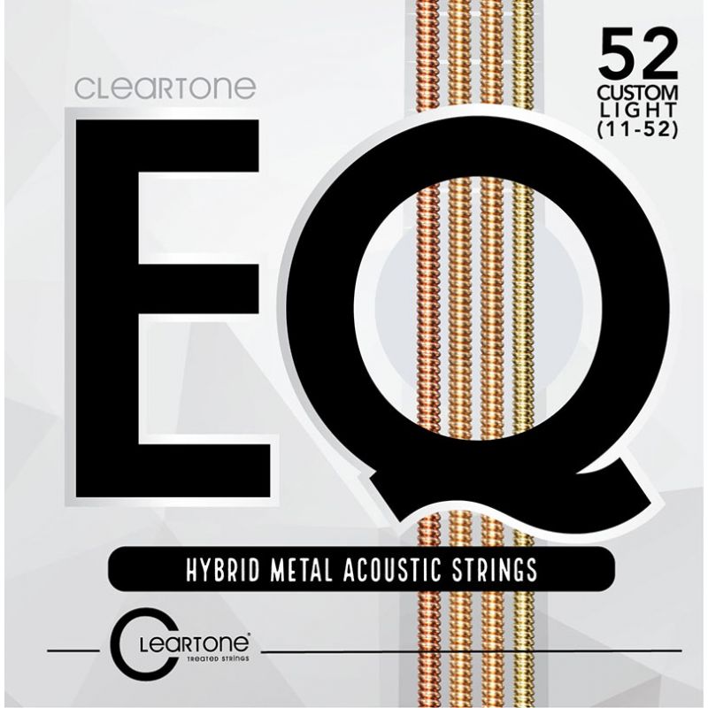 Набор струн CLEARTONE 7811 EQ HYBRID METAL ACOUSTIC CUSTOM LIGHT 11-52